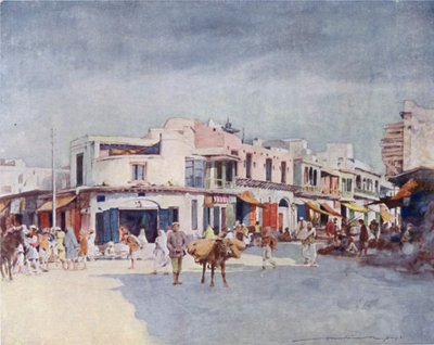 Una escena de calle de Mortimer Ludington Menpes